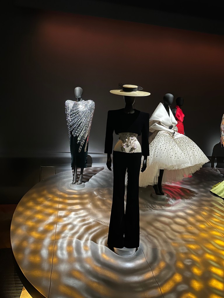 a collection of Daniel Roseberry Schiaparelli outfits.